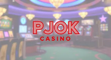 A stylish woman beside vibrant slot machines displaying glowing sevens, showcasing the variety of top slots at PJOK.