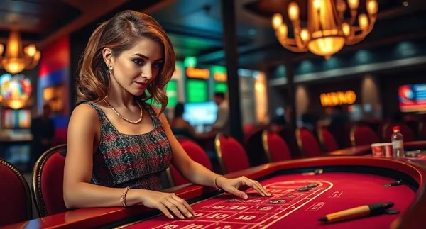 A person using their device against a moody casino-themed background, illustrating the smooth re-entry process at PJOK.
